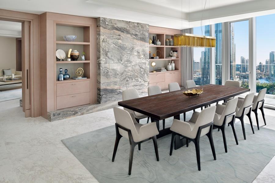 Address Sky View, Downtown Dubai Hotel Exterior photo Dining room
