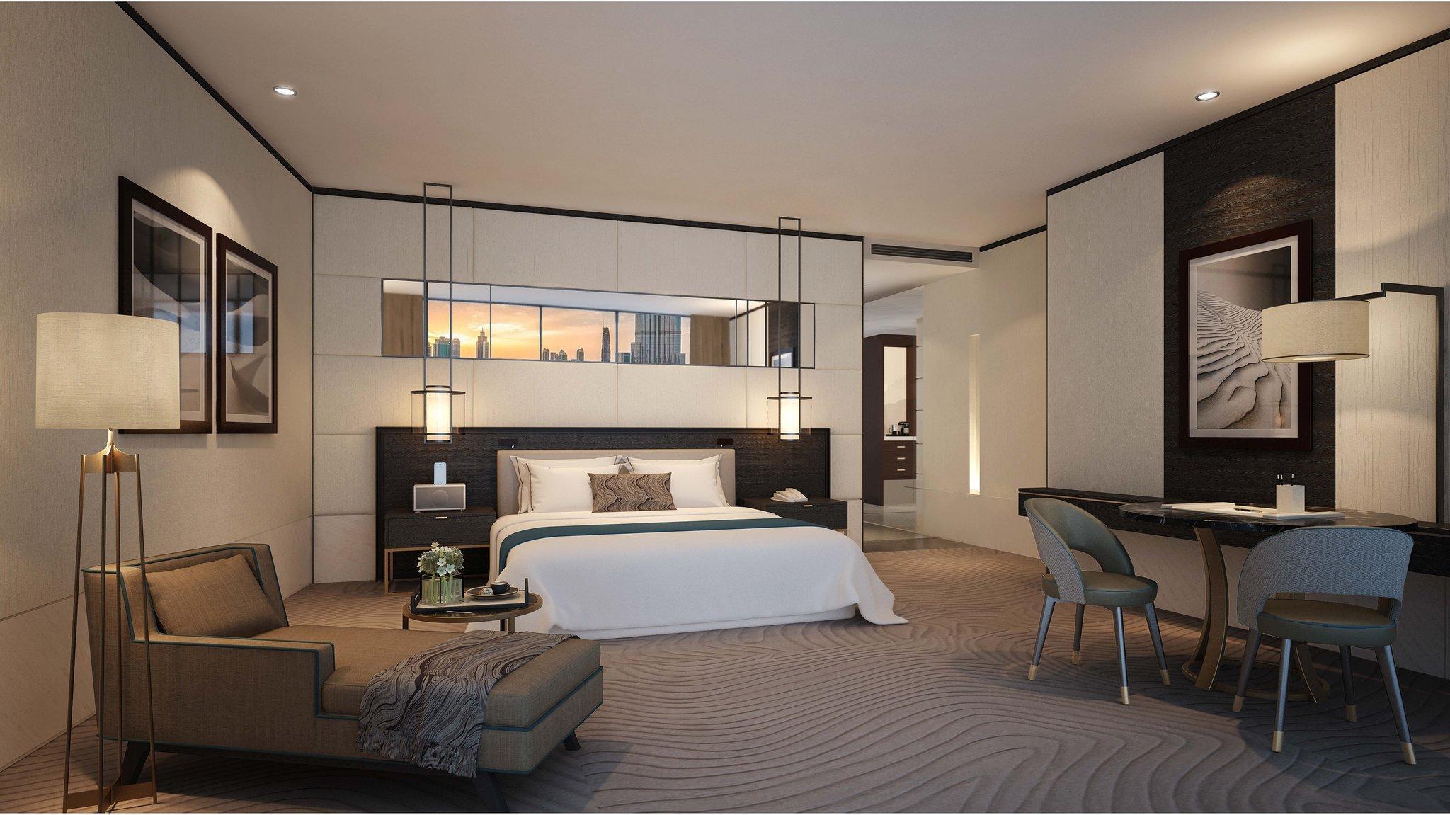 Address Sky View, Downtown Dubai Hotel Exterior photo A bedroom in the hotel