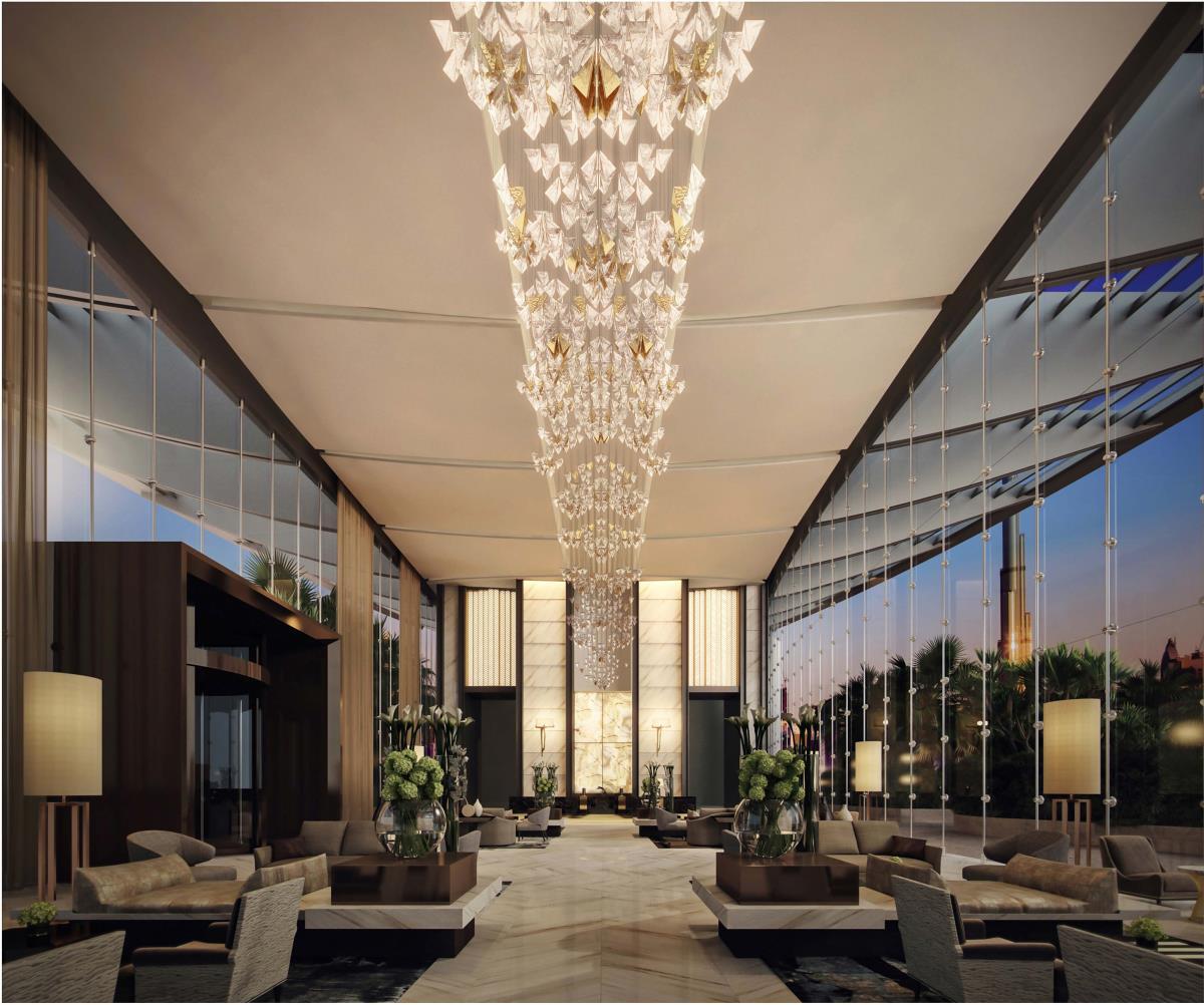 Address Sky View, Downtown Dubai Hotel Exterior photo The lobby of the Ritz-Carlton, Paris